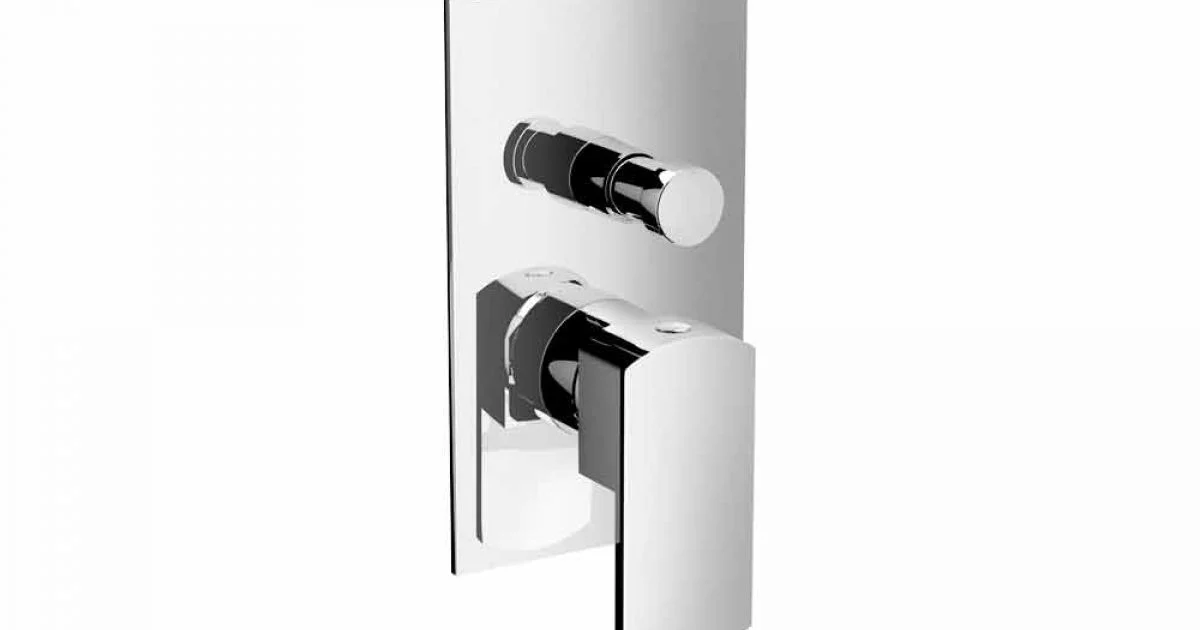 Rubinetto Miscelatore Doccia o Vasca Moderno con Deviatore Made in Italy - Sika