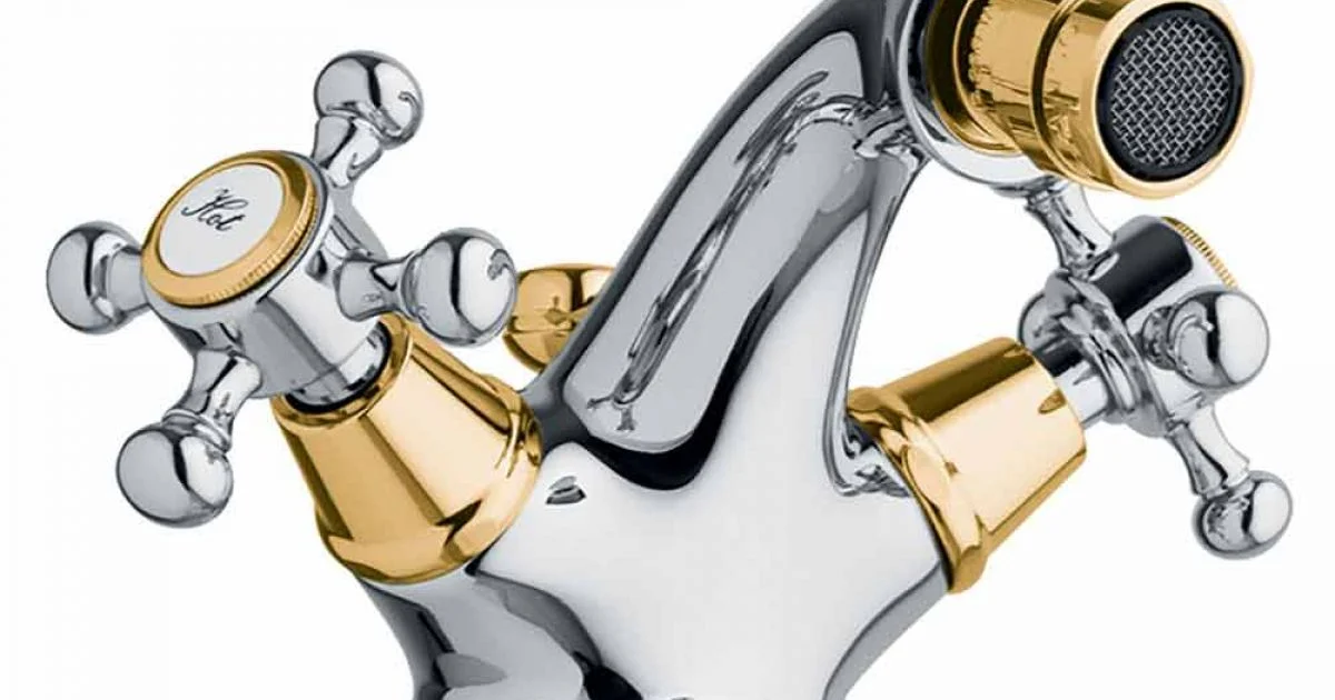 Rubinetto Monoforo per Bidet in Ottone Design Classico Made in Italy - Lisca