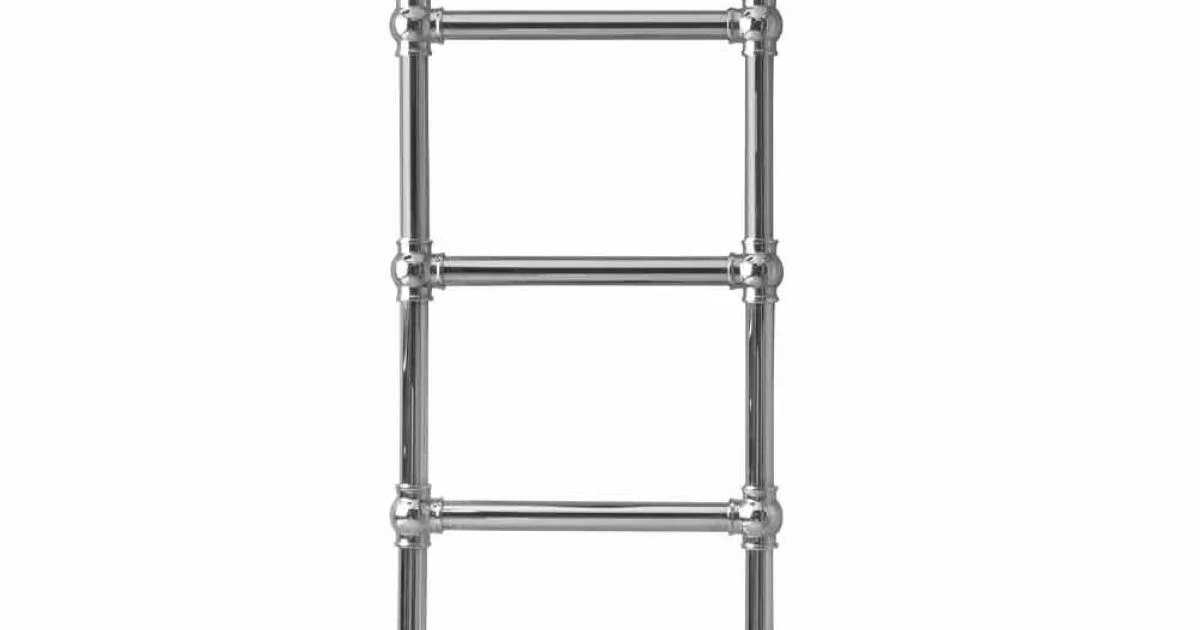 Scaldasalviette Componibile Idraulico Tubo d'Ottone Cromo a 194 W - Caesar