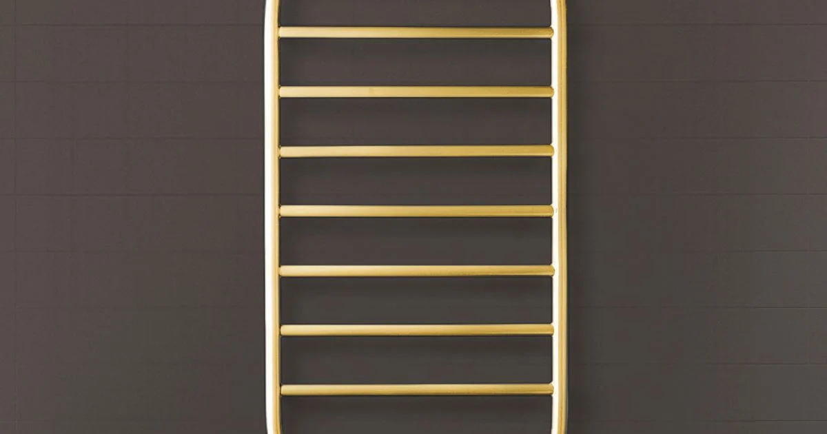 Scaldasalviette di Design a “Tutto Tondo Slim” in Acciaio Made in Italy - Smooth