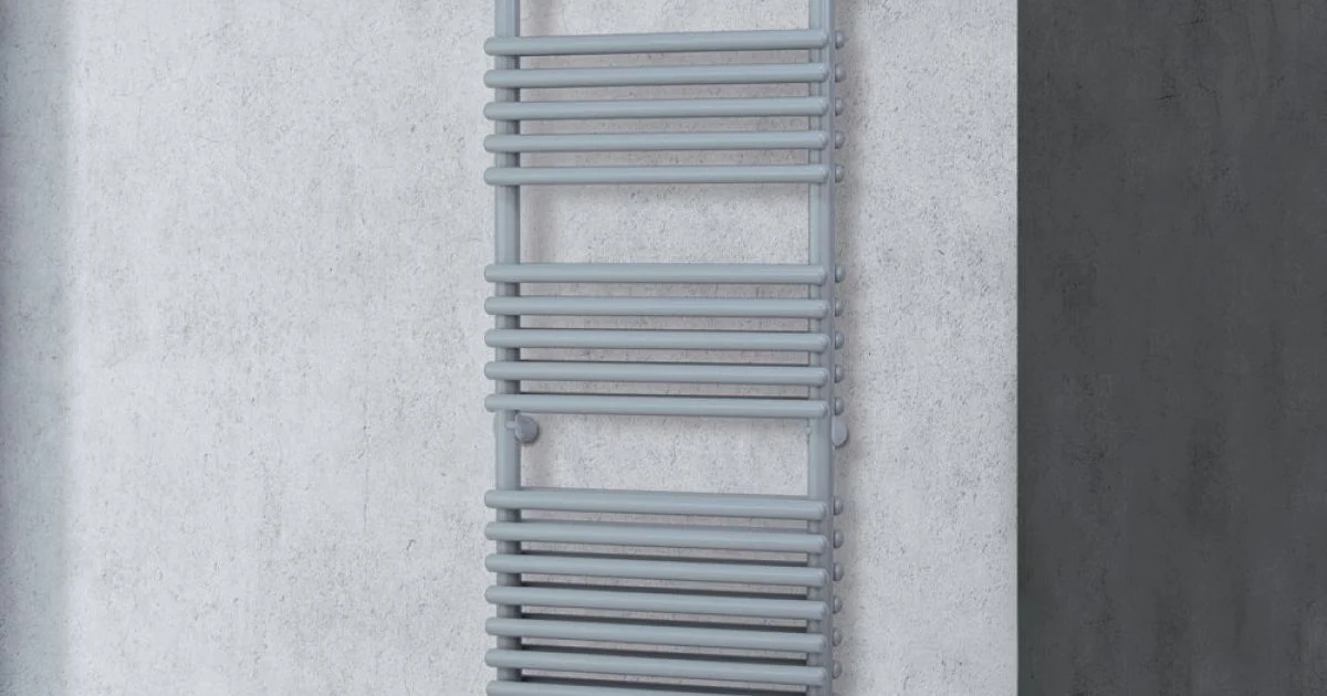 Scaldasalviette Elettrico con 4 Serie di Elementi Orizzontali Made in Italy - Meringa
