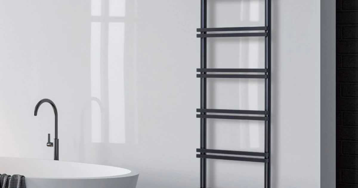 Scaldasalviette Elettrico con Collettori Verticali Made in Italy - Zenzero