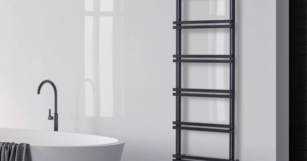 Scaldasalviette Idraulico con Collettori Verticali Made in Italy - Zenzero