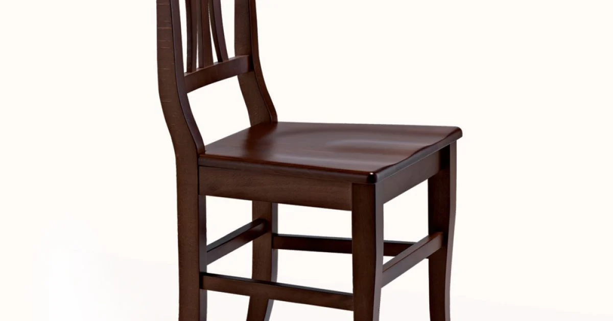 Sedia Classica in Legno Massello di Faggio Design Made in Italy - Claudie