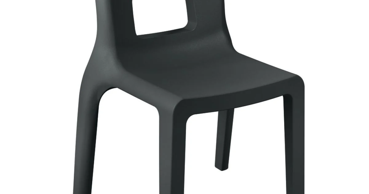 Sedia da Cucina Impilabile in Polietilene Made in Italy 2 Pezzi - Alassio