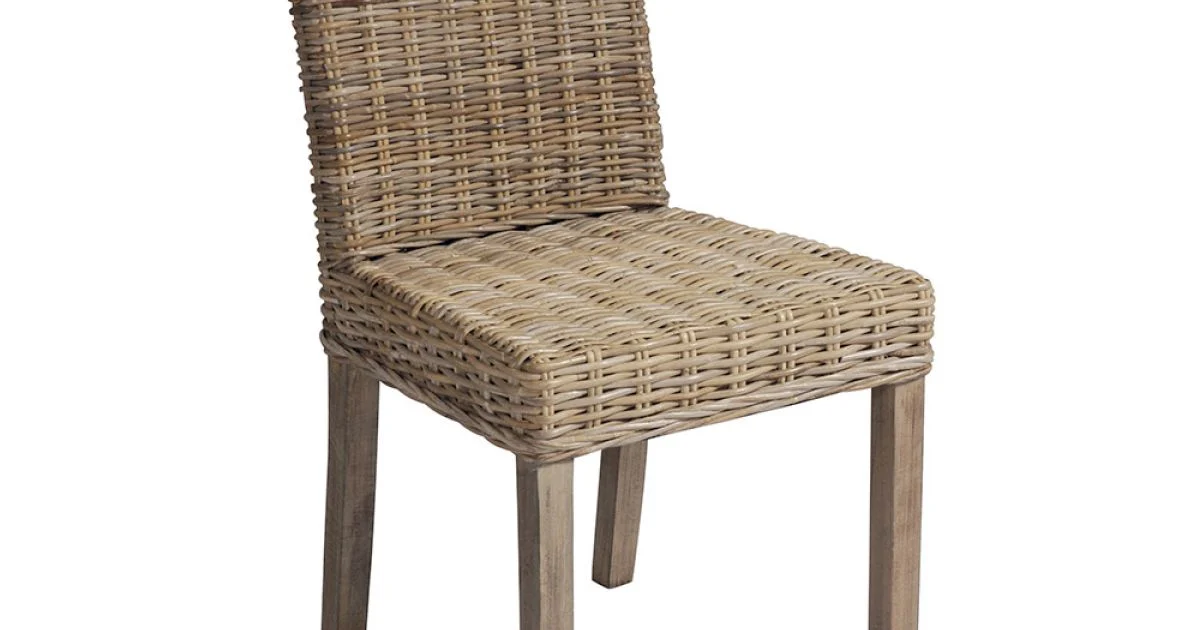 Sedia da Giardino Realizzata in Legno e Fibra in Grey Kubu - Bosco
