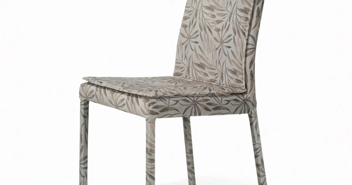Sedia da Soggiorno Completamente Rivestita Made in Italy - Aosta