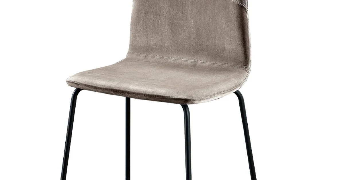 Sedia da Soggiorno in Velluto Colorato Design Moderno e Elegante - Bizet