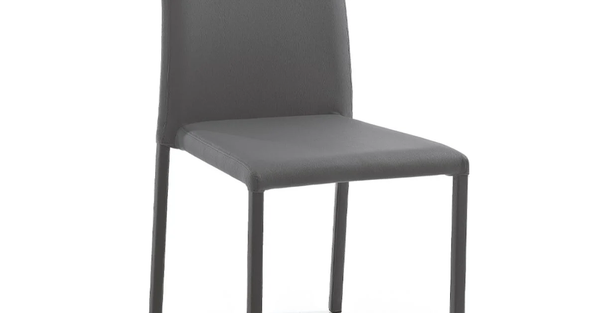 Sedia di Design Moderno Elegante in Ecopelle Colorato da Salotto - Grenger