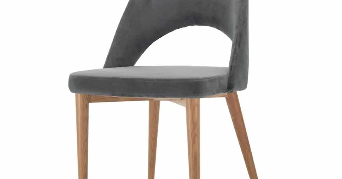 Sedia Imbottita con Base in Legno di Frassino Made in Italy – Lorenza