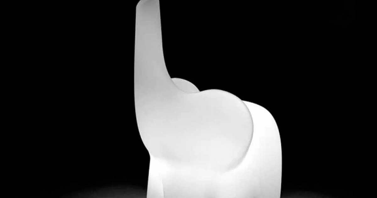 Sedia Luminosa da Bambino, Led RGBW Ricaricabile, 2 Pezzi - Tino by Myyour