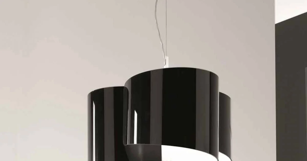 Selene Papiro lampada a sospensione made in Italy Ø46 x H 140 cm
