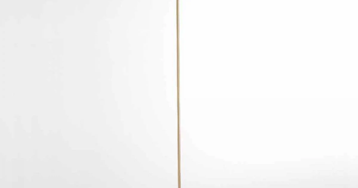 Selene Papiro lampada da terra di design in cristallo Ø15 H 180cm