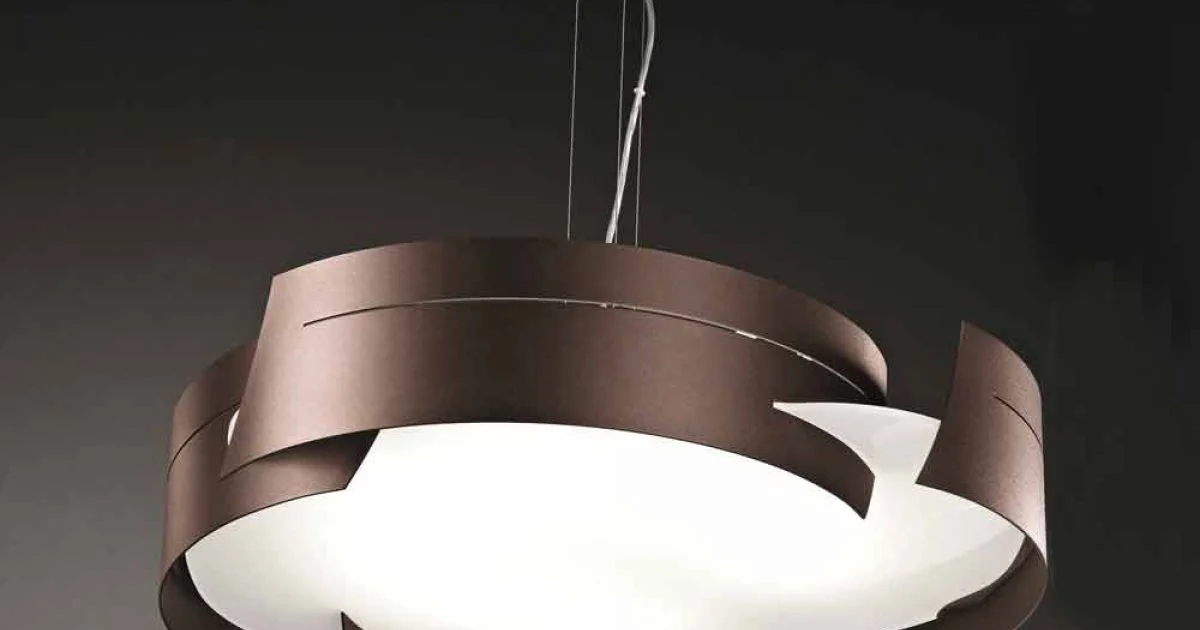 Selene Vultur lampada a sospensione Ø59,5 H 12,5/150 cm made in Italy