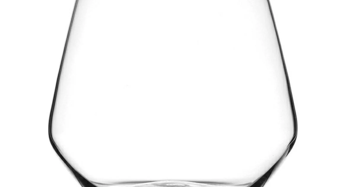 Servizio Bicchieri per Acqua in Eco Cristallo Design Minimale 12 Pz - Etera
