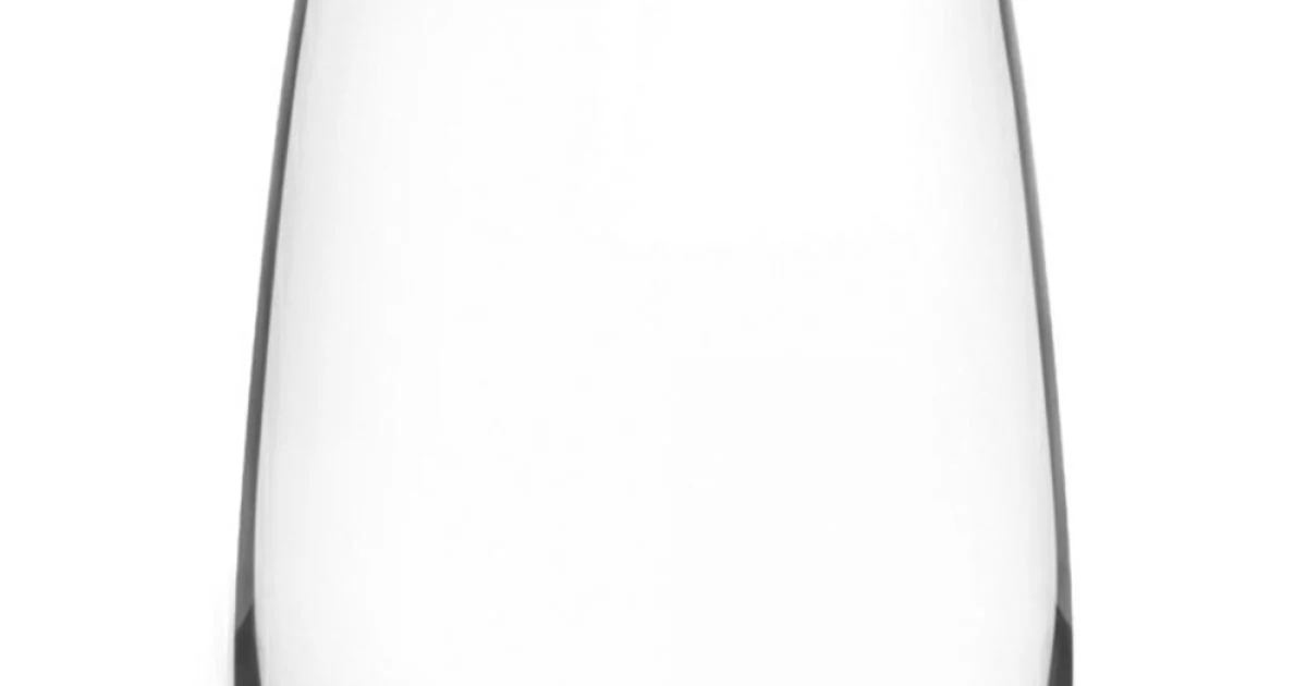 Servizio Bicchieri Tumbler Acqua Eco Cristallo Minimale 12 Pz - Primordio
