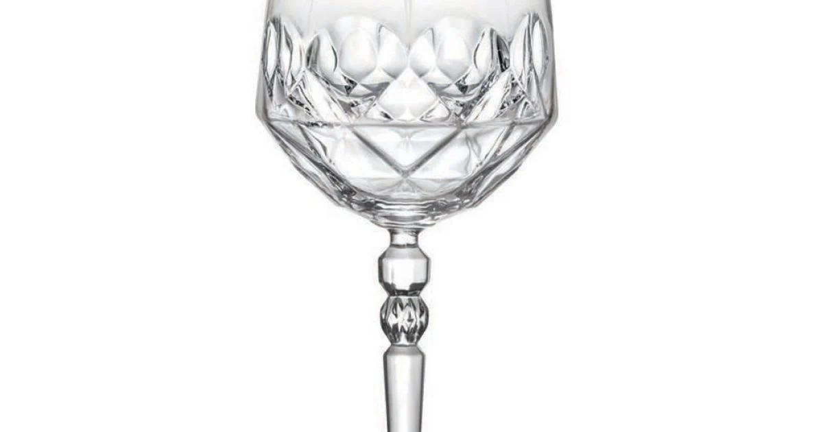 Servizio Calici da Cocktail in Cristallo Ecologico Italiano 12 Pz - Bromeo