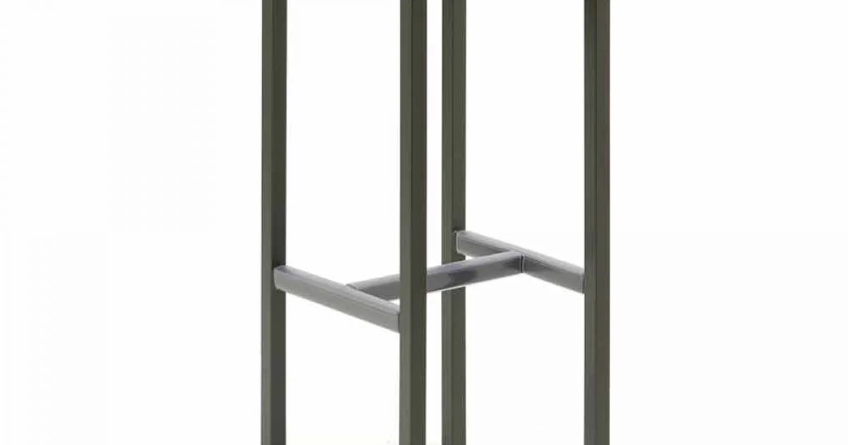 Sgabello Bar da Esterno in Metallo Verniciato a Polvere Made in Italy - Meone