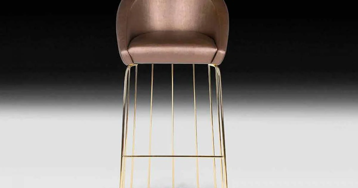 Sgabello da bar moderno 100% Made in Italy Dedo