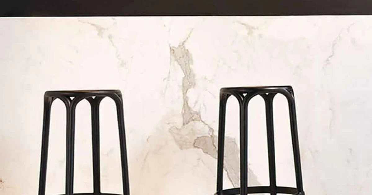 Sgabello da esterno Brooklyn Vondom H 66 cm, in polipropilene, 4 pezzi
