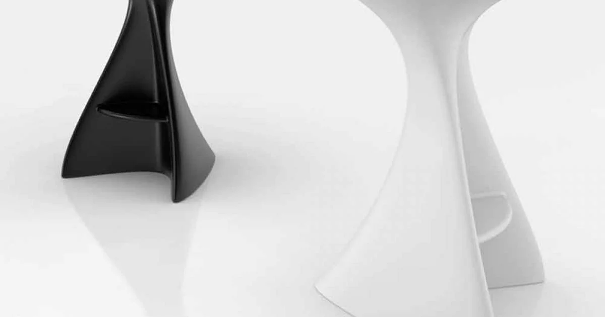 Sgabello Design Moderno Vega Made in Italy