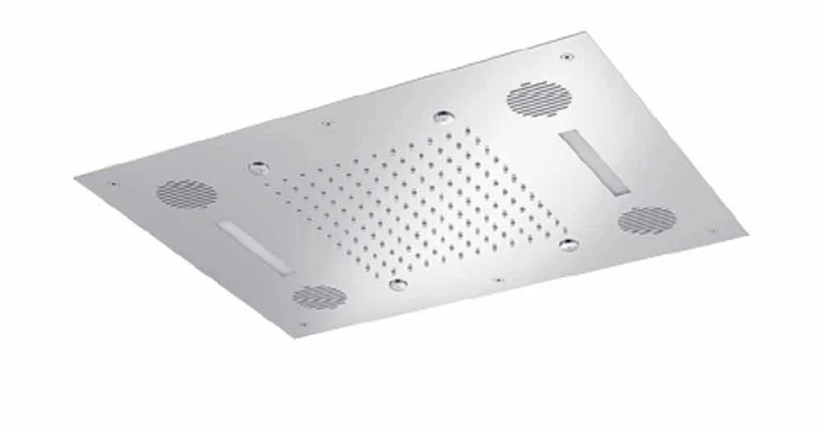 Soffione Doccia di Lusso con Cromoterapia e Bluetooth Made in Italy - Elbo