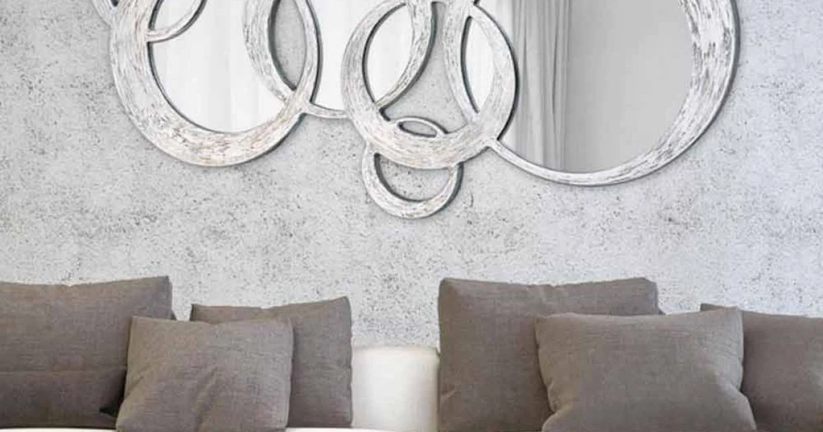 Specchiera da parete di design Circles by Viadurini Decor, qualità made in Italy