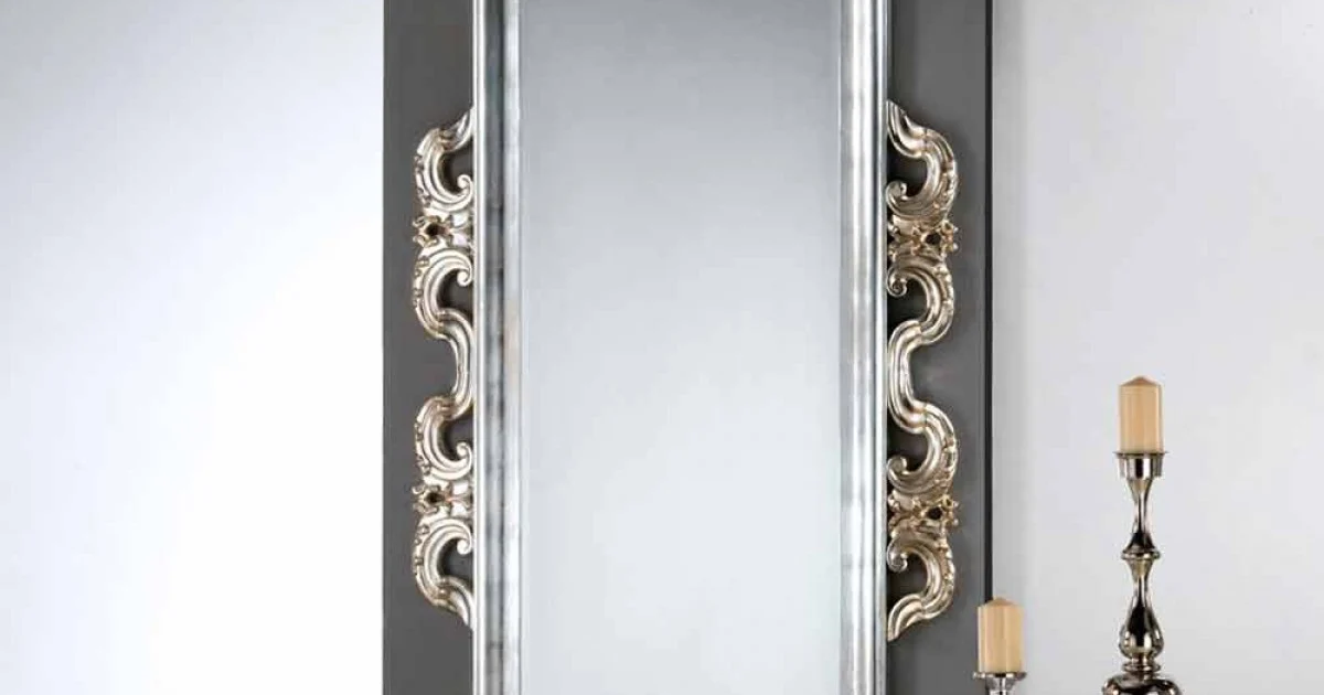 Specchiera da parete di design Guy, 118x240 cm, made in Italy