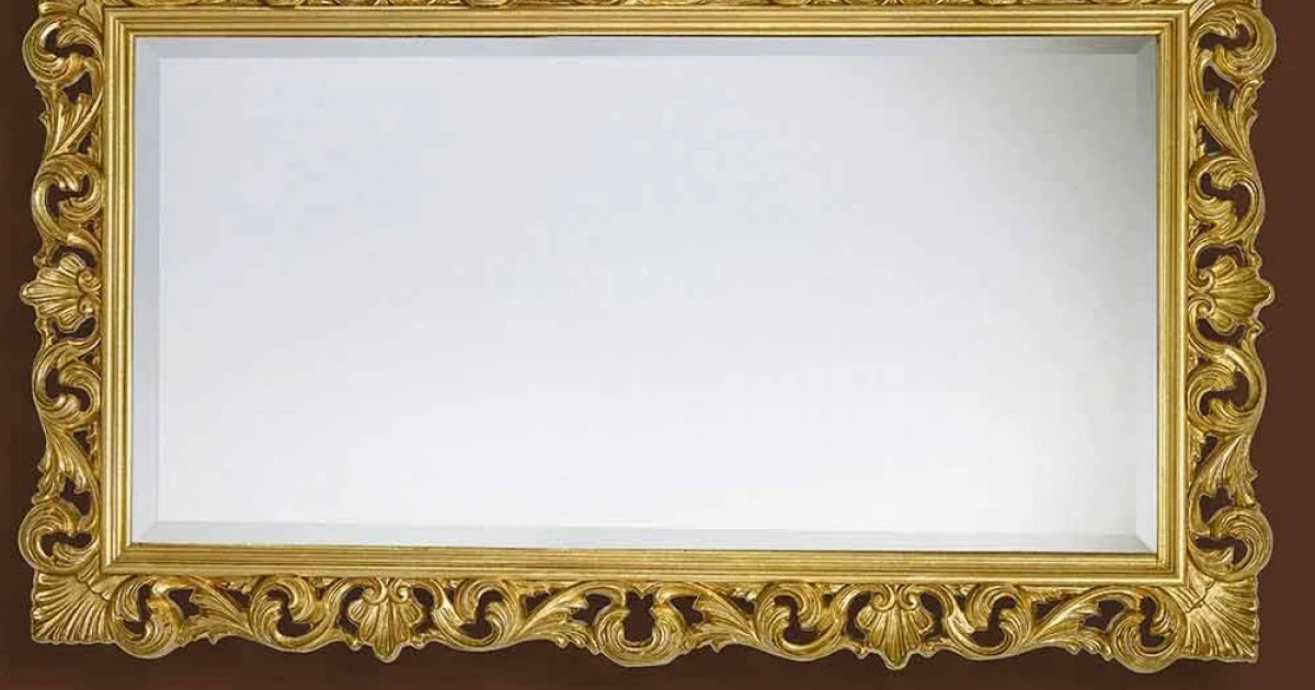 Specchiera in legno lavorata a mano moderna prodotta in Italia Nicol