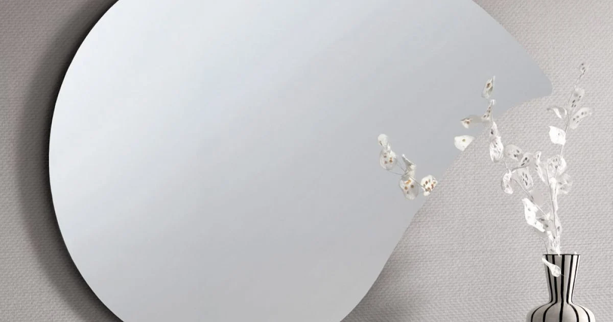 Specchio da Parete Sagomato a Forma di Goccia Made in Italy - Aurelia