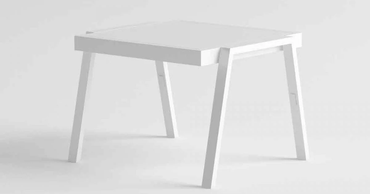 Tavolino Basso da Esterno in Alluminio e HPL di Design Moderno - Carmine2