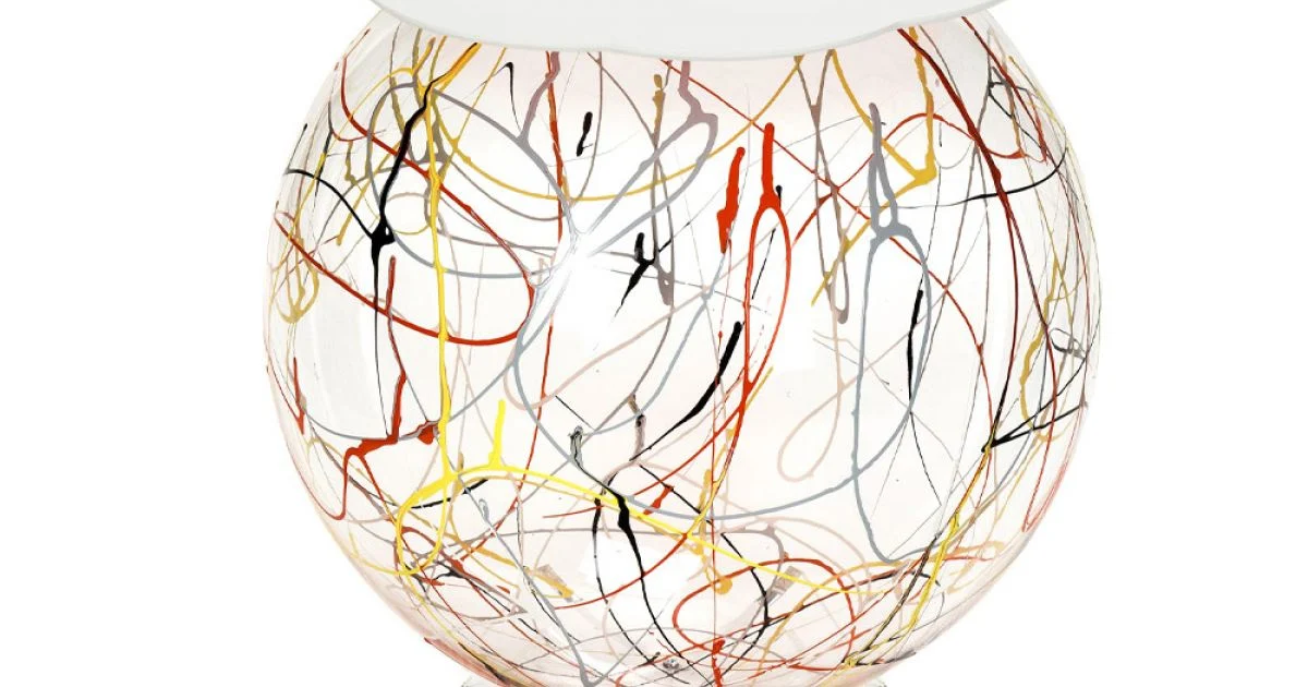 Tavolino Comodino Versatile in Plexiglass Colorato Riciclabile - Paolone