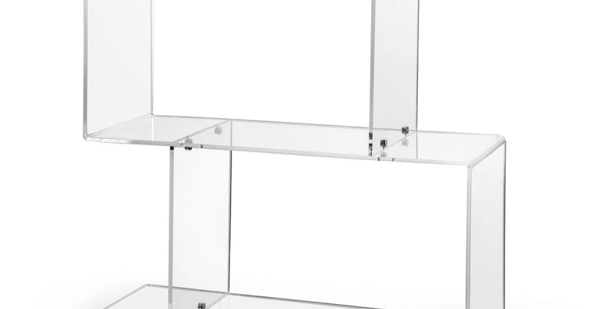 Tavolino da Divano in Plexiglass Trasparente o Fume Made in Italy -Janne