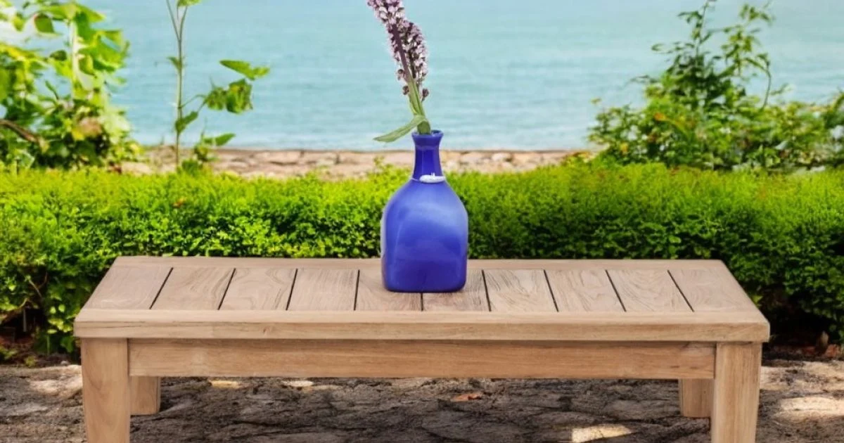 Tavolino da Giardino in Legno Teak Naturale - Artes
