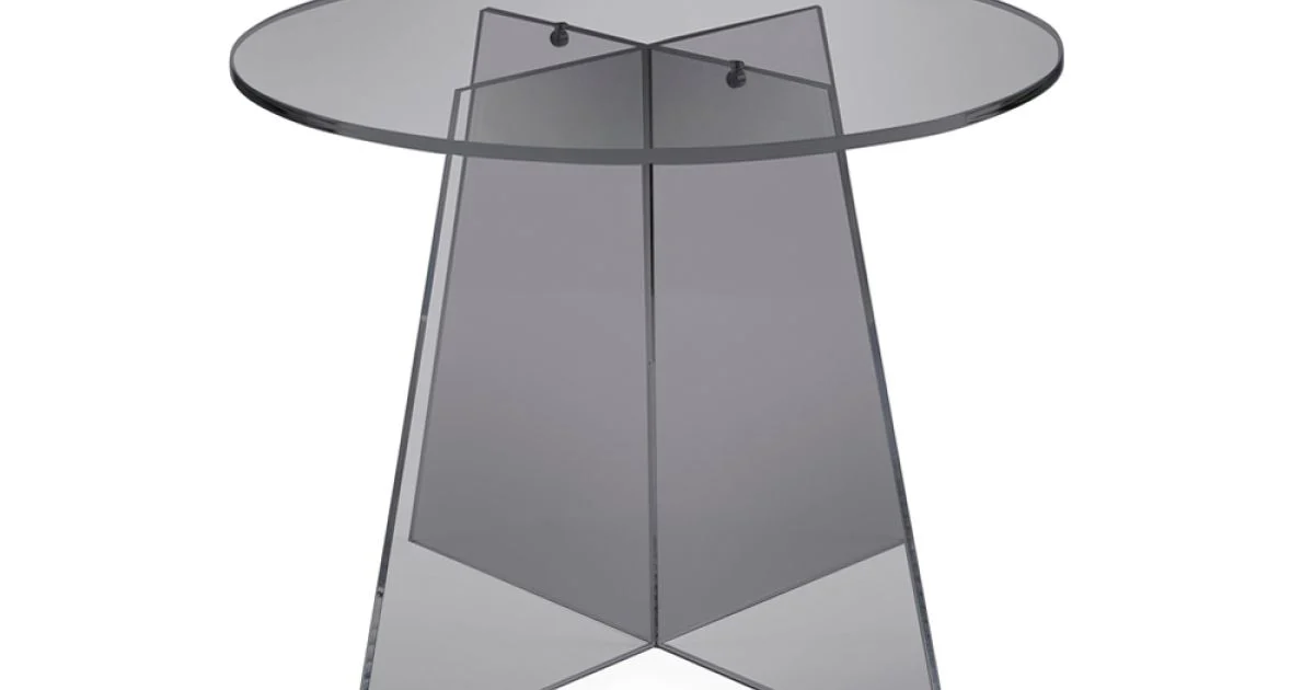 Tavolino da Salotto in Plexiglass di Diverse Finiture Made in Italy - Aurora