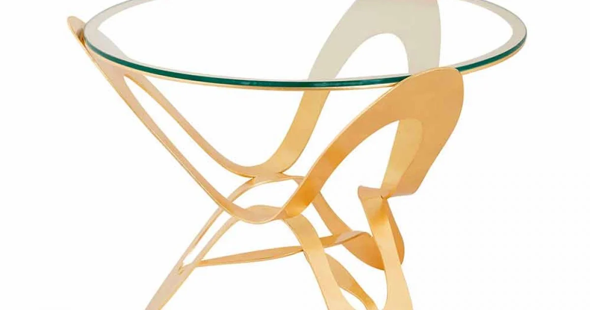 Tavolino da Salotto Moderno in Vetro e Ferro Made in Italy – Natale