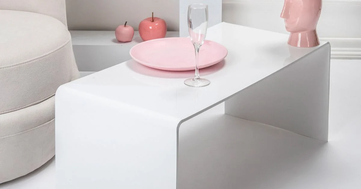 Tavolino da Salotto Realizzato in PMMA Made in Italy - Jasmine