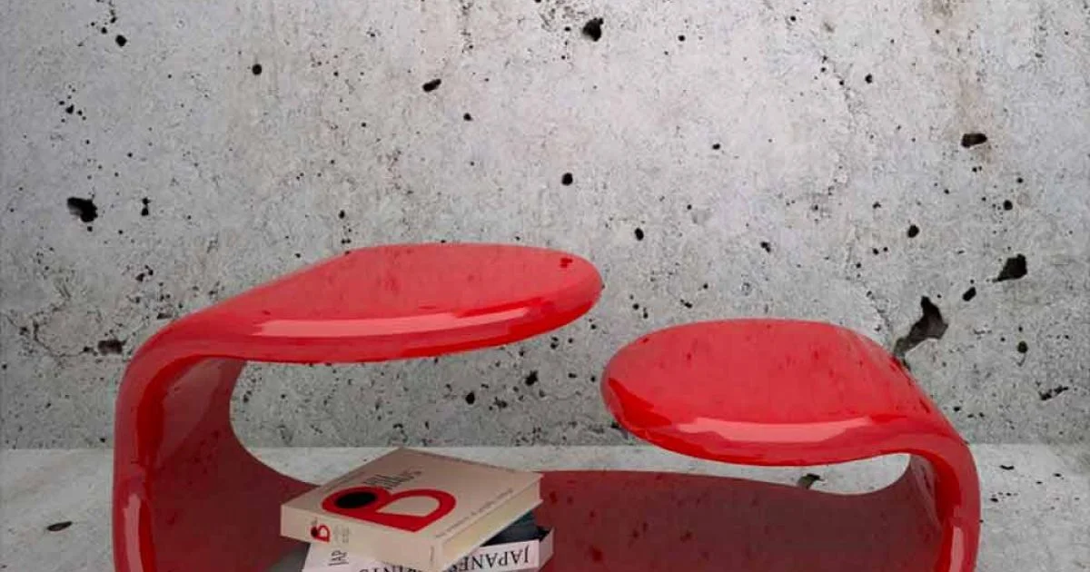 Tavolino Design Moderno Baizo' Made in Italy