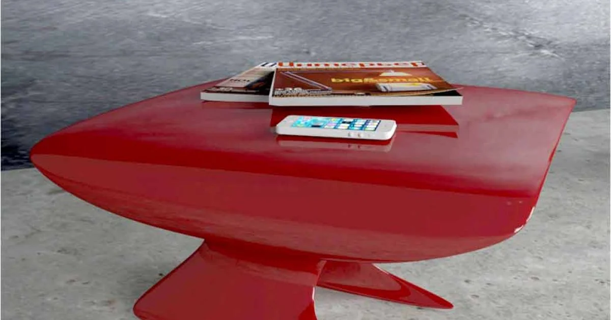 Tavolino Design Moderno Origami Made in Italy