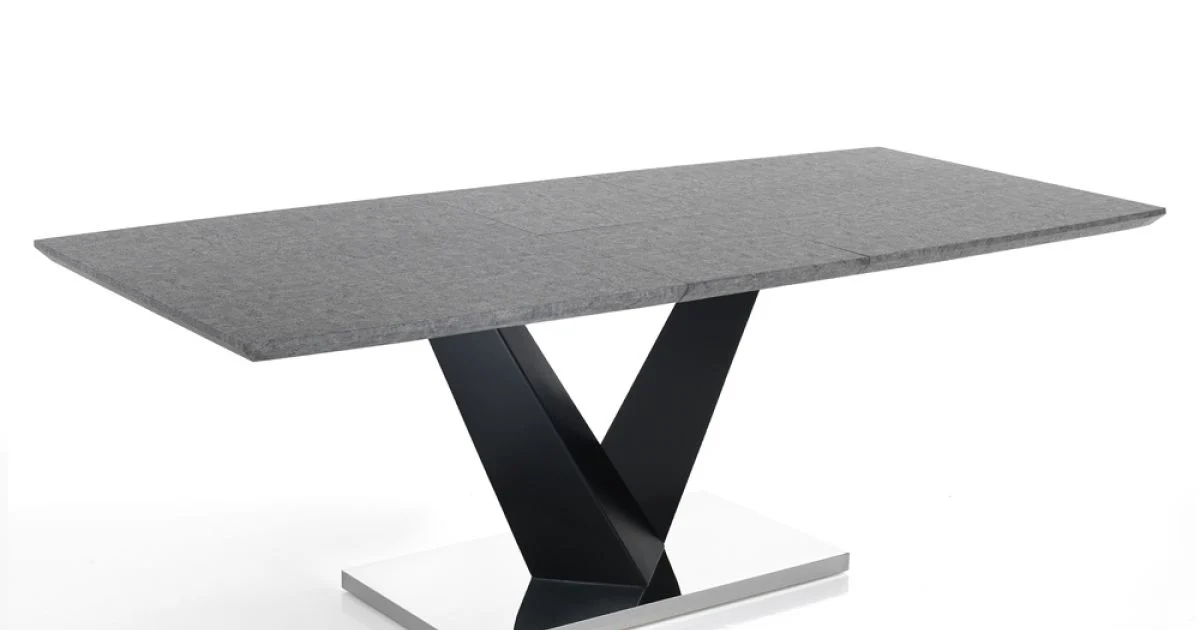 Tavolo Allungabile a 200 cm in MDF Cemento - Olmio