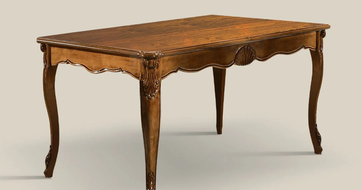 Tavolo Allungabile a 280 cm in Legno Noce Bassano Made in Italy - Caligola