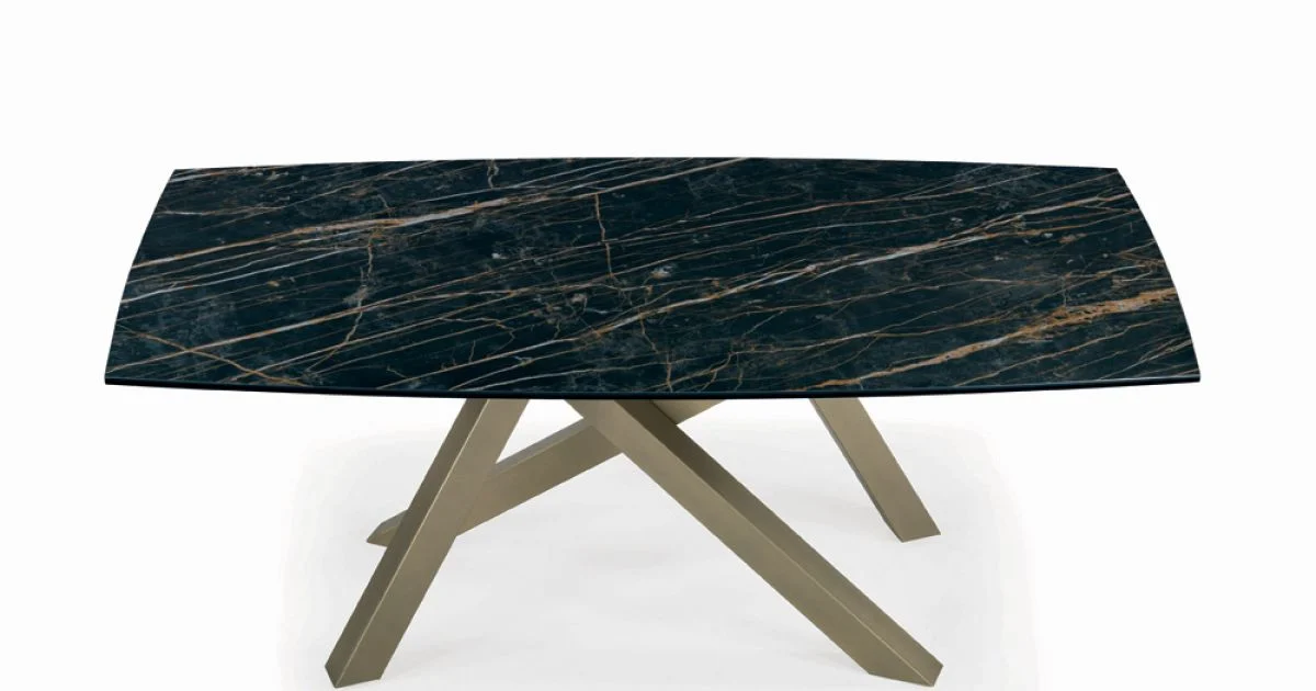 Tavolo Allungabile con Base e Piano in Diverse Finiture Made in Italy - Settimmio