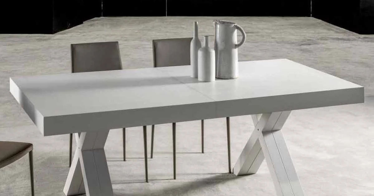 Tavolo Allungabile, con Piano in Legno Nobilitato - Atessa