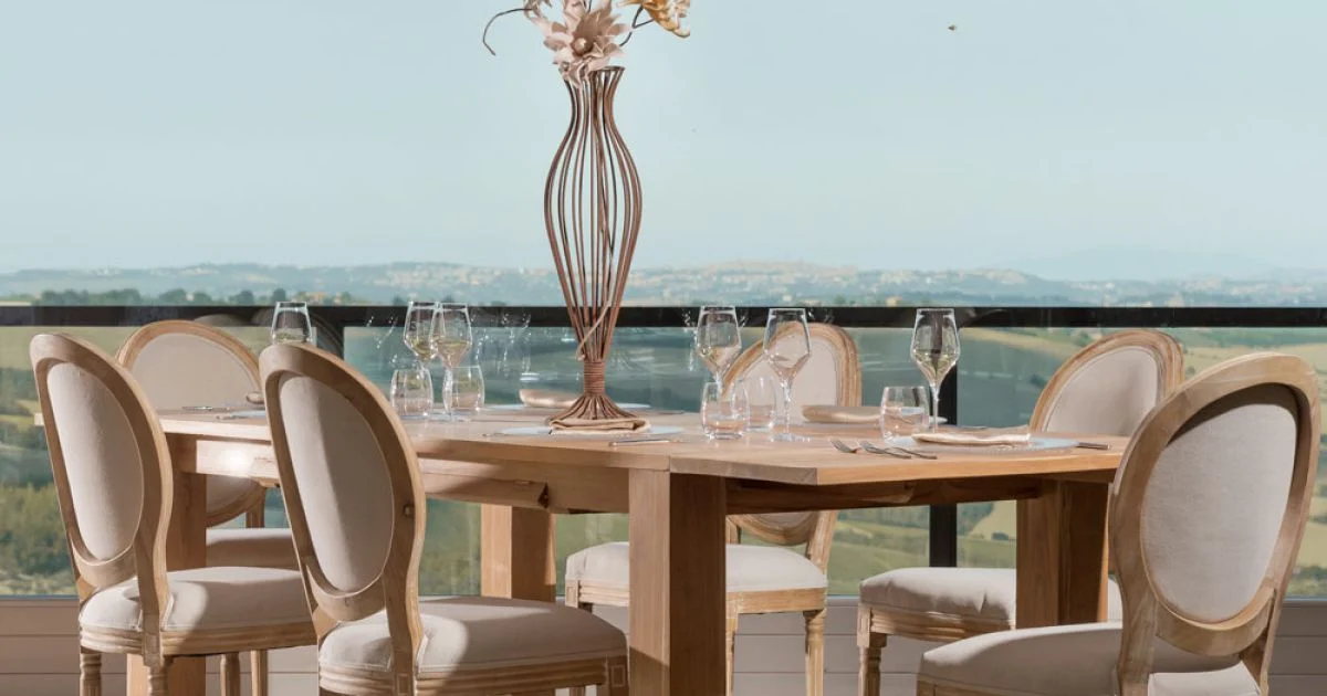 Tavolo Allungabile da Soggiorno Realizzato in Legno Teak Massello - Fidia