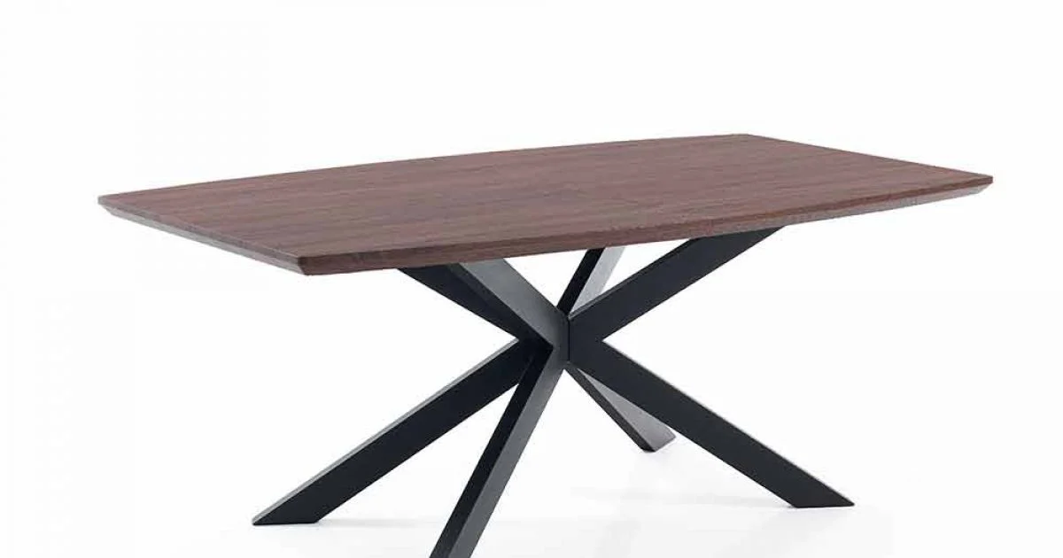 Tavolo Allungabile di Design in Mdf e Metallo - Torquato