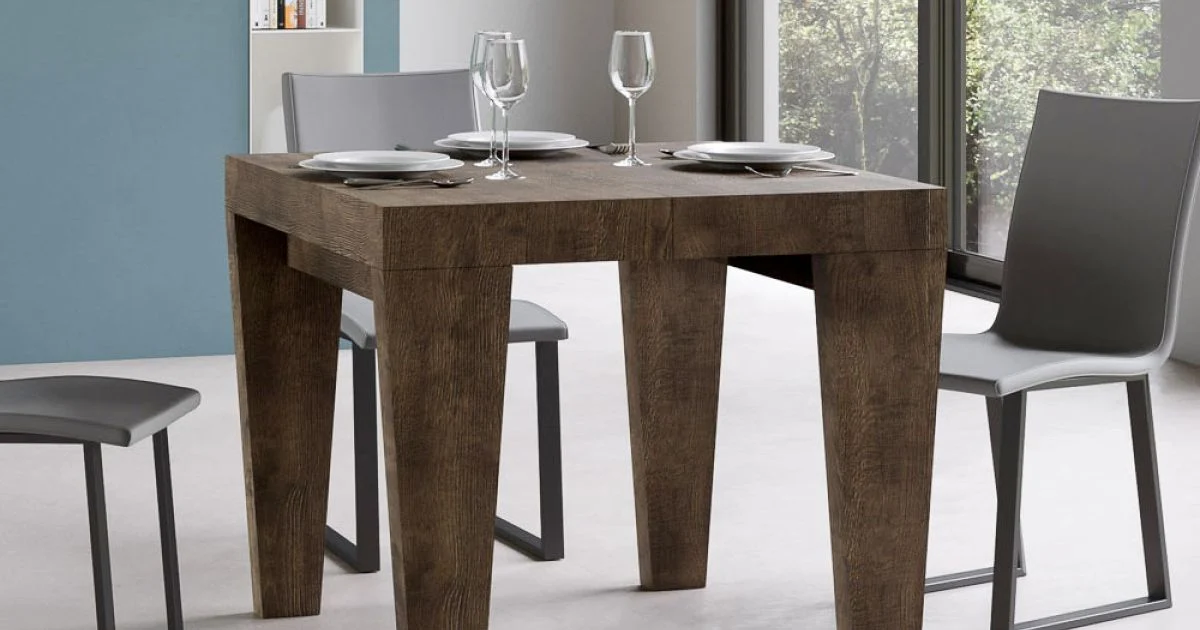 Tavolo Allungabile Disponibile in Diverse Finiture Made in Italy - Montagna