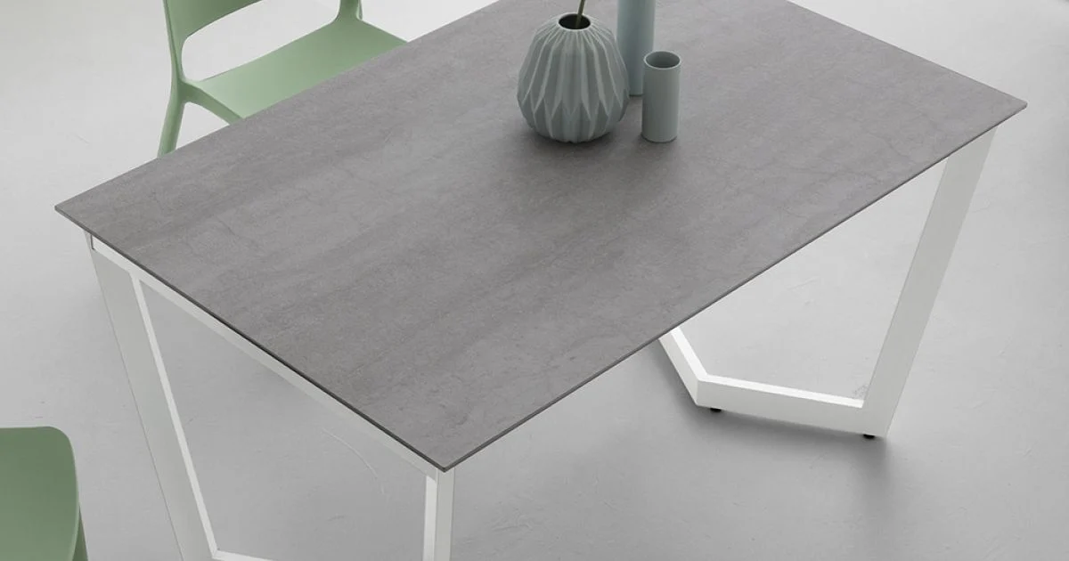 Tavolo Allungabile Fino 238 cm con Piano in Laminam Made in Italy - Pablito