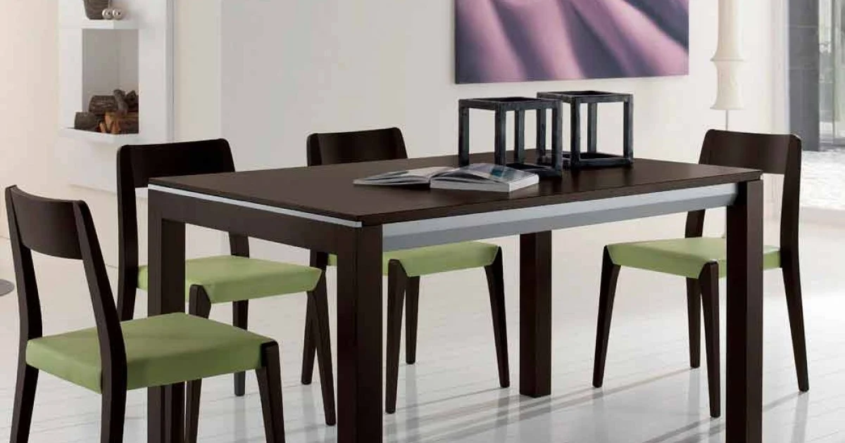 Tavolo Allungabile in Legno Frassino con Fasce Laterali Verniciato Grigio – Ketla