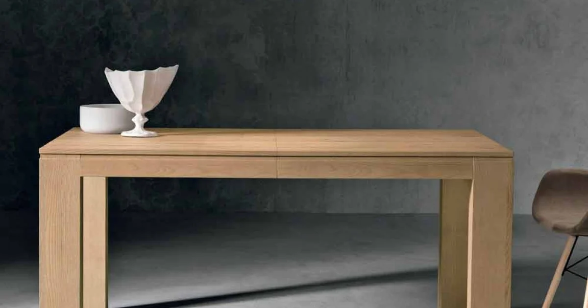 Tavolo Allungabile in Legno Rovere Made in Italy - Sondrio