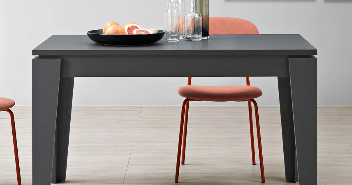Tavolo Allungabile in Melaminico di Diverse Finiture Made in Italy - Lily